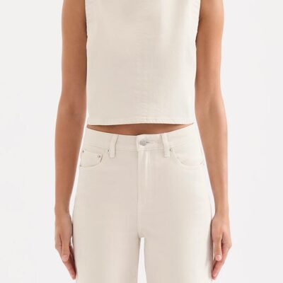 Nude Lucy Cali Denim Top Denim Cream