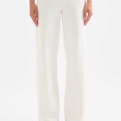 Nude Lucy Landa Knit Pant Cotton White