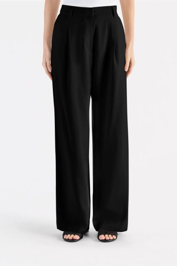 Nude Lucy Everyday Tailored Pant Black