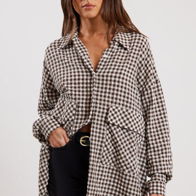 Blanca Knox Shirt Coffee