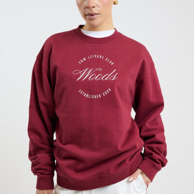 Viktoria & Woods Club Woods Sweater Deep Red
