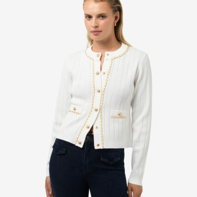 FORCAST Rachel Chain Cardigan