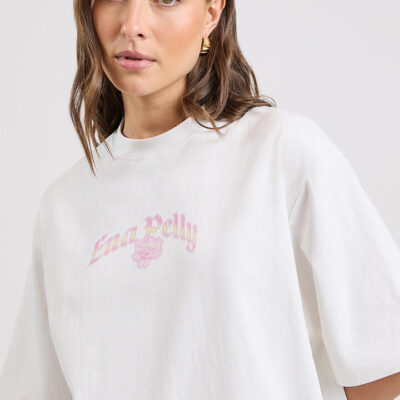 Ena Pelly EP Gardan Vintage Tee Vintage White