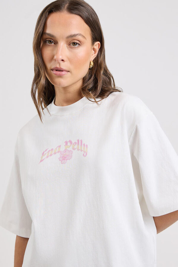 Ena Pelly EP Gardan Vintage Tee Vintage White