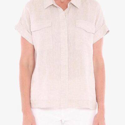 JUMP SHORT SLEEVE TWO POCKET SHIRT