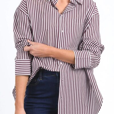 ELM LILA STRIPE SHIRT
