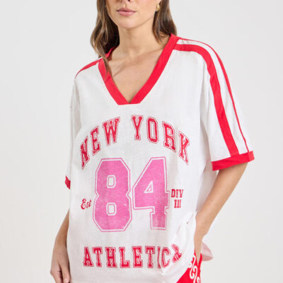 Liido Beau Short Sleeve Tee Chalk