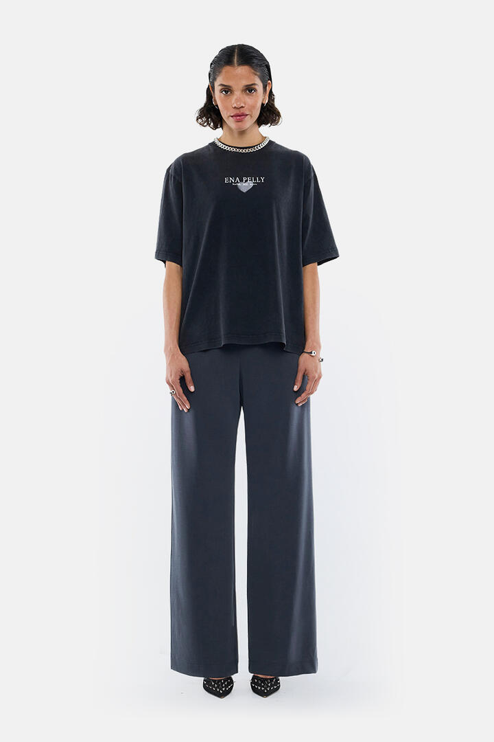 Ena Pelly Pelly Heart Tour Tee Vintage Black - Miss Nelly