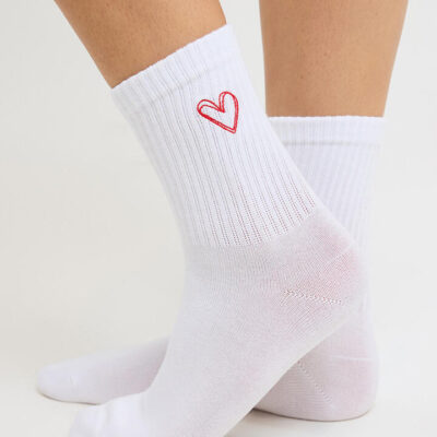 Stylerunner Open Heart Crew Sock