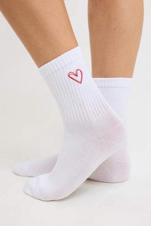 Stylerunner Open Heart Crew Sock