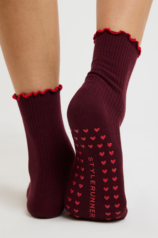 Stylerunner Frill Studio Sock Berry/Fire