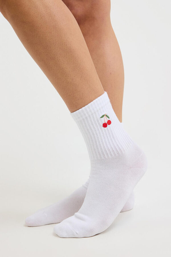 Stylerunner Cherry Crew Sock