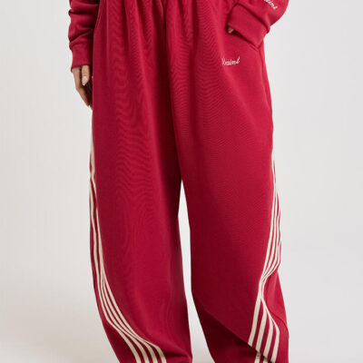 Sśaint Barrel Trackpant Cherry