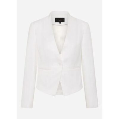 David Lawrence Liliosa Linen Blend Jacket