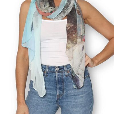 THE ARTISTS LABEL VERNAZZA ITALY SCARF