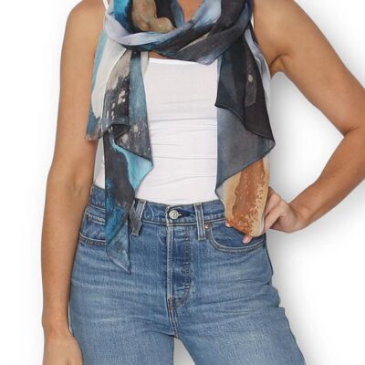 THE ARTISTS LABEL TRANSCEND SCARF
