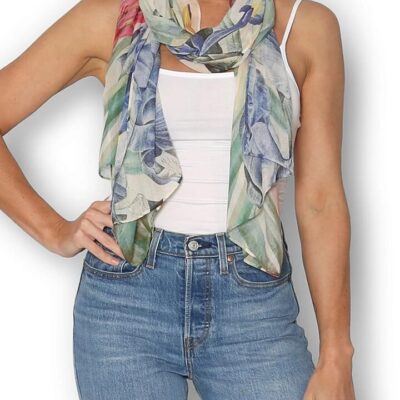 THE ARTISTS LABEL LAVISH GREENSHOUSE SCARF