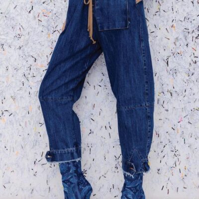 M.A DAINTY TRUCKER JEAN