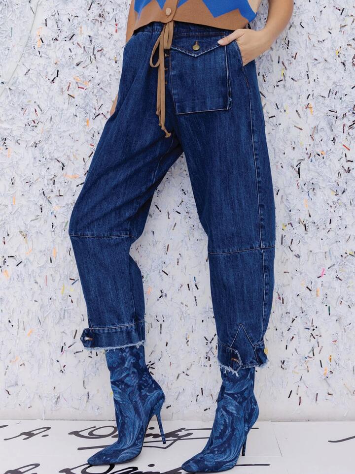 M.A DAINTY TRUCKER JEAN - Miss Nelly