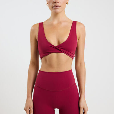 Stylerunner Adaption Twist Front Crop Cherry