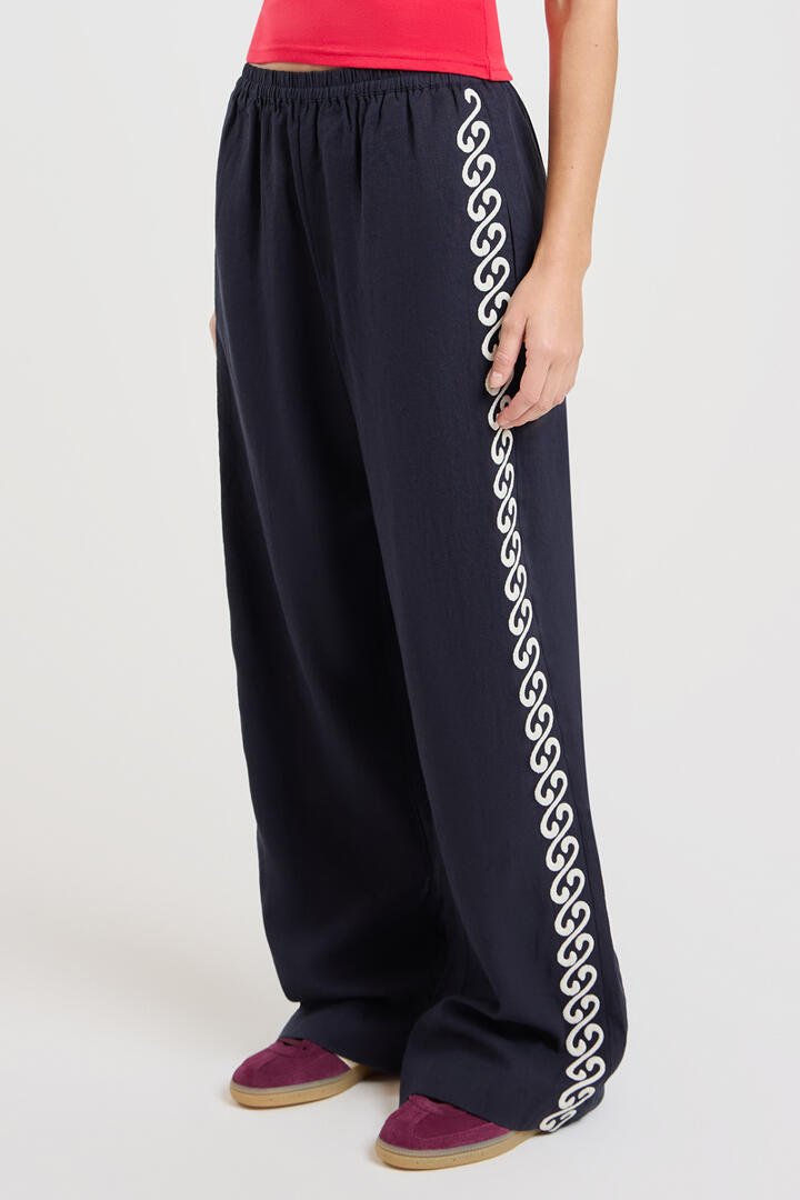 Liido Isla Pants Navy - Miss Nelly