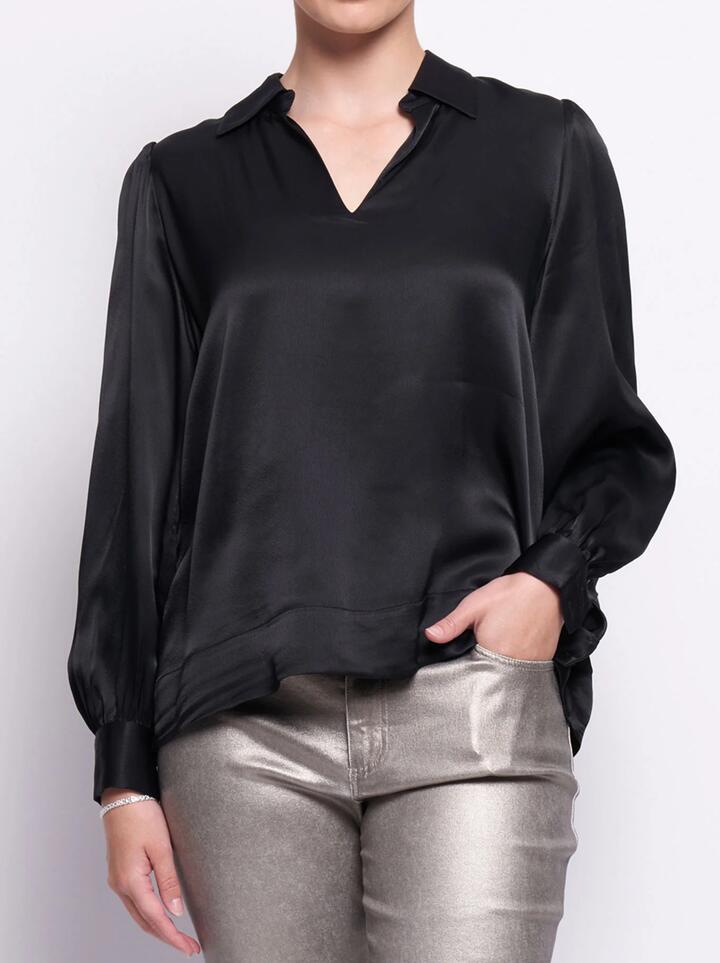 FOIL MAKE A STATEMENT BLOUSE - Miss Nelly