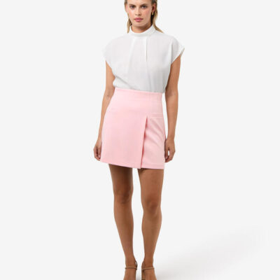 FORCAST Nikki Mini Wrap Skirt