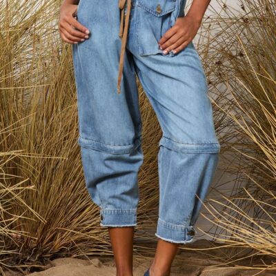 M.A DAINTY TRUCKER JEAN