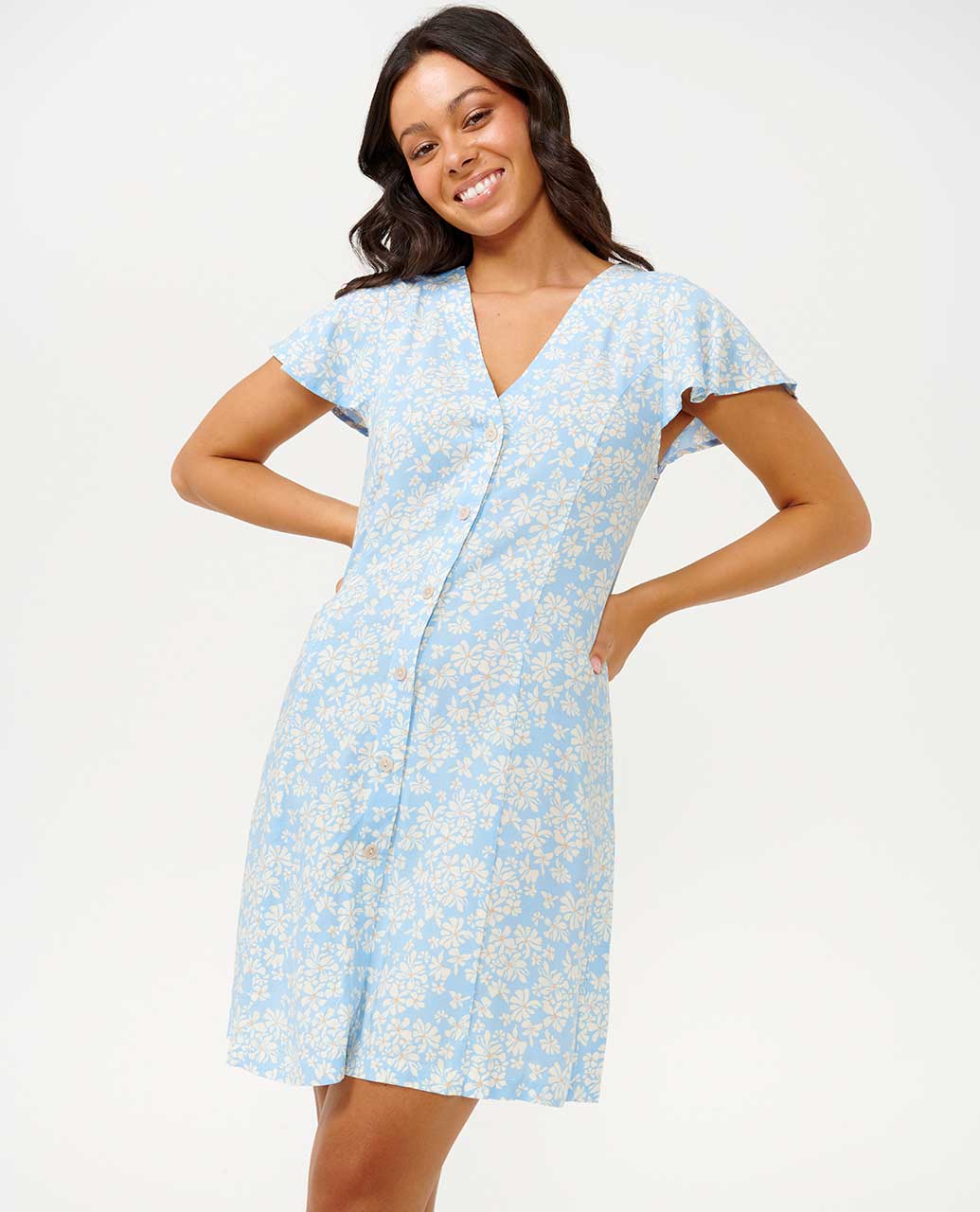 Rip Curl Desert Dreams Ditsy Mini Dress