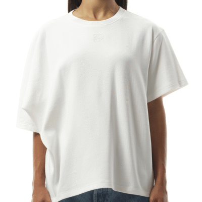 Loewe Draped T-Shirt in White