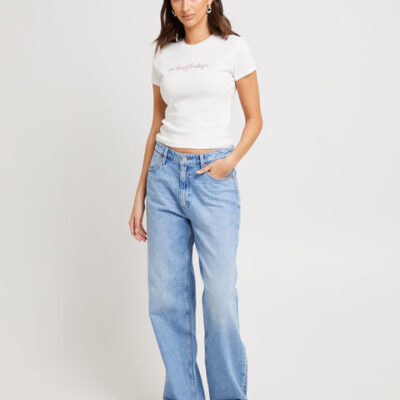 Wrangler Mid Joplin Relaxed Jeans Gemstone Blue