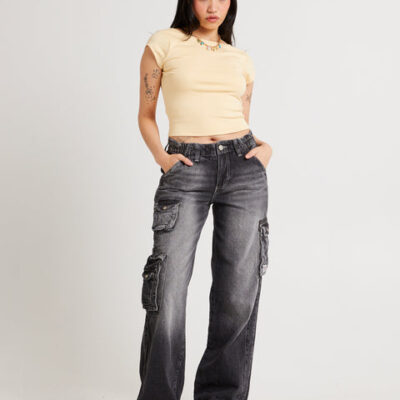 Bdg Urban Outfitters Y2K Low Rise Cargo Jeans