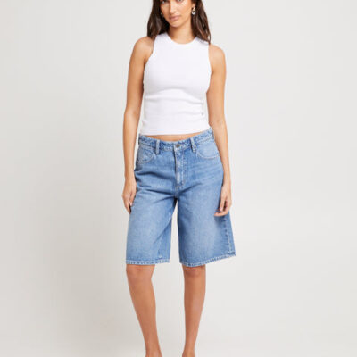 Wrangler Low Stevie Relaxed Denim Jorts
