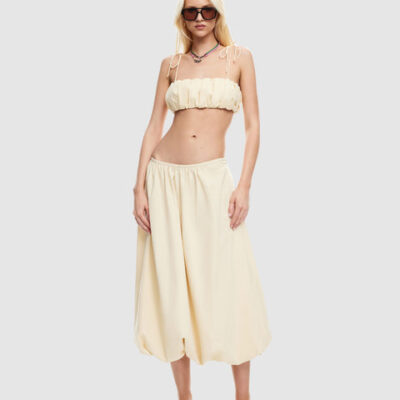 Lioness Intuition Bubble Midi Skirt