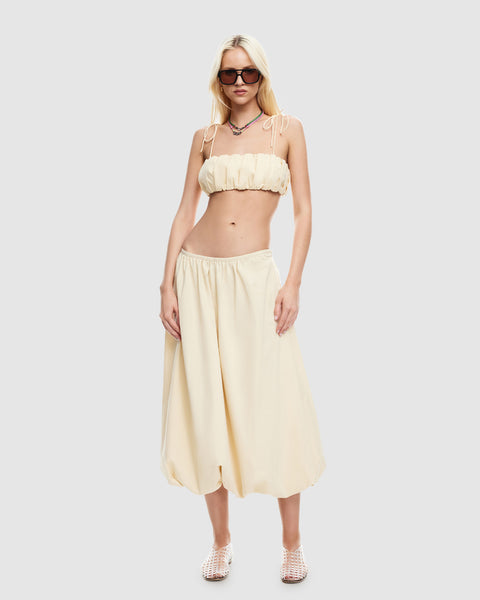 Lioness Intuition Bubble Midi Skirt