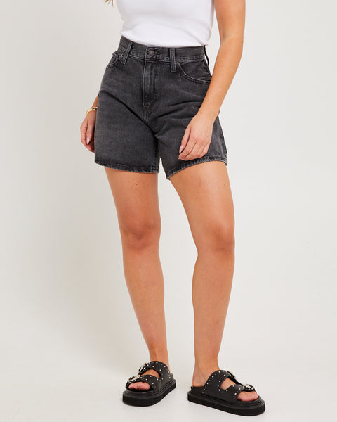 Levis High Baggy Denim Shorts