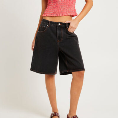Insight Kourtney Longline Denim Jorts