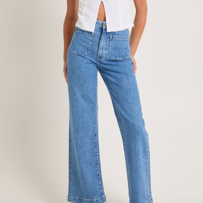 Rollas Sailor Denim Jeans Long Lily