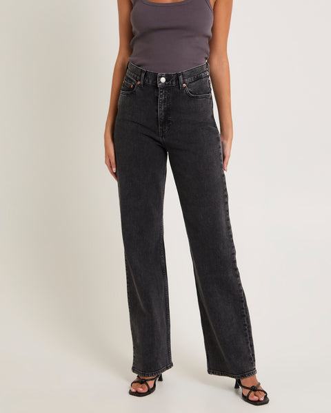 Dr Denim Echo Denim Jeans Tar Retro Black