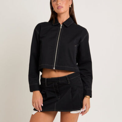 Insight Margot Crop Twill Jacket