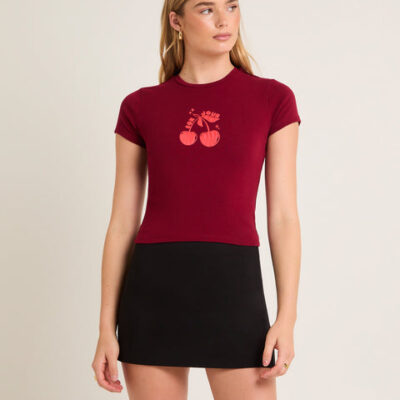 Alice In The Eve Bonjour Baby Tee