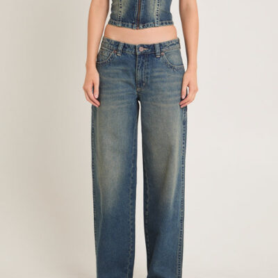 Abrand Rip Curl 99 Low Baggy Denim Jeans Zola Board
