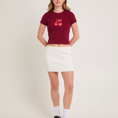 Alice In The Eve Avalon Knit Mini Skirt