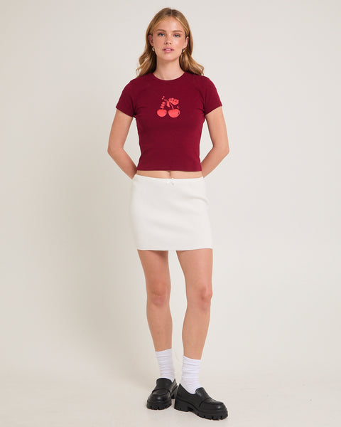 Alice In The Eve Avalon Knit Mini Skirt