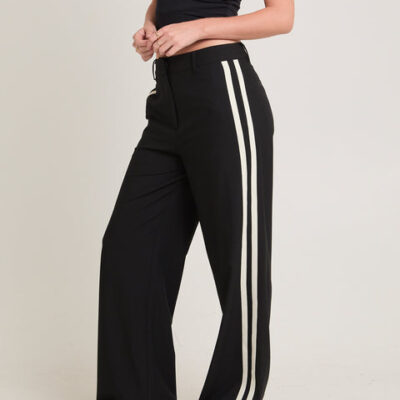 Alice In The Eve Leon Stripe Detail Suit Pants