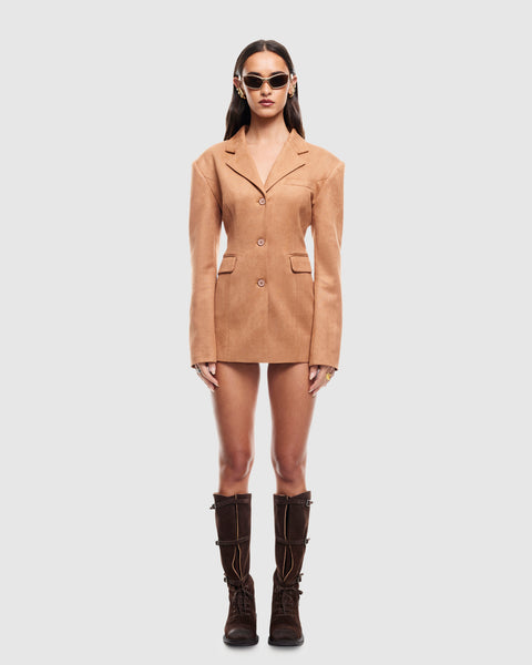 Lioness Leo Cinched Blazer Dress