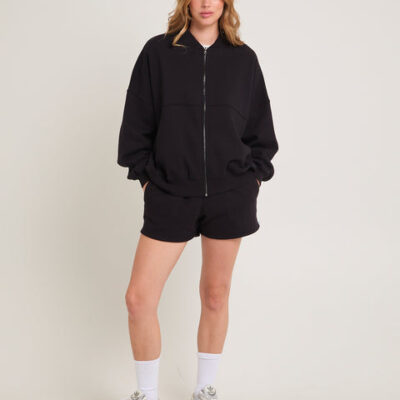 Subtitled Subtitled Zip Bomber Jacket