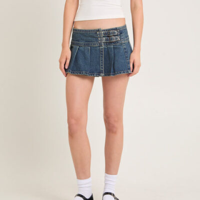 Abrand Rip Curl 99 Low Pleated Skirt Zola