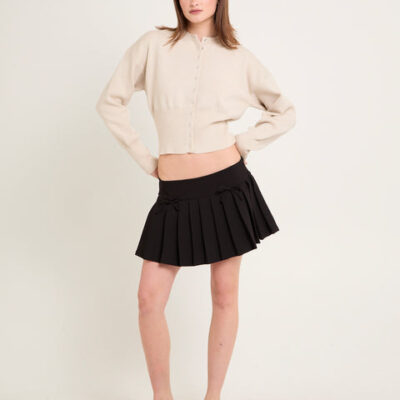 Alice In The Eve Addison Pleated Mini Skirt