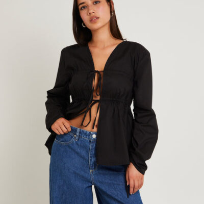 Alice In The Eve Shirred Up Shirt